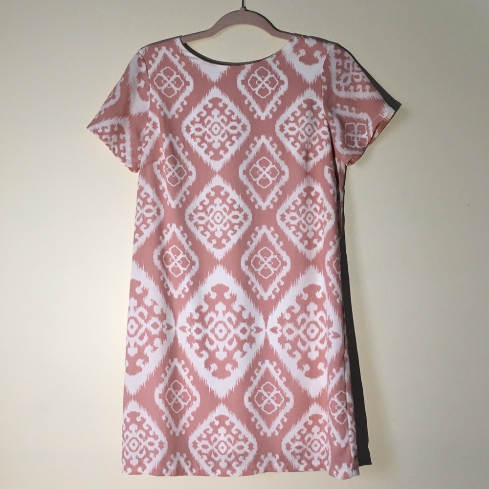 Lulus Blush Pink Shift Dress